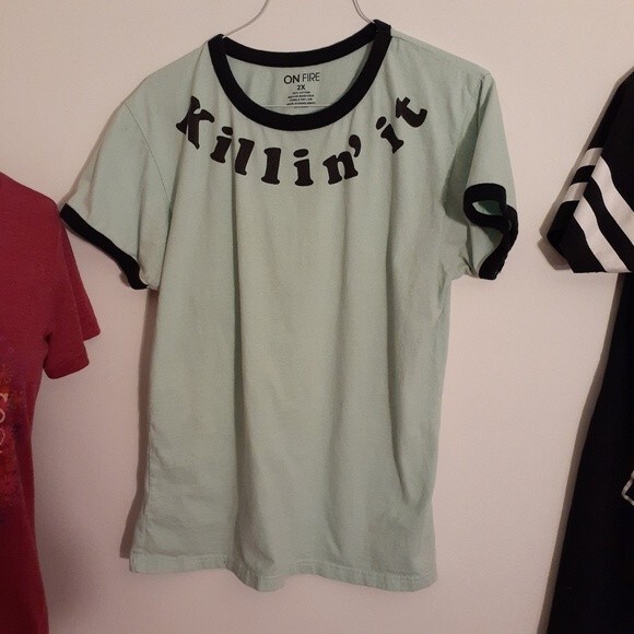 graphic tee t shirt set of 3 shirts m summer casual top - Picture 4 of 7